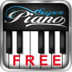 super piano free android application logo